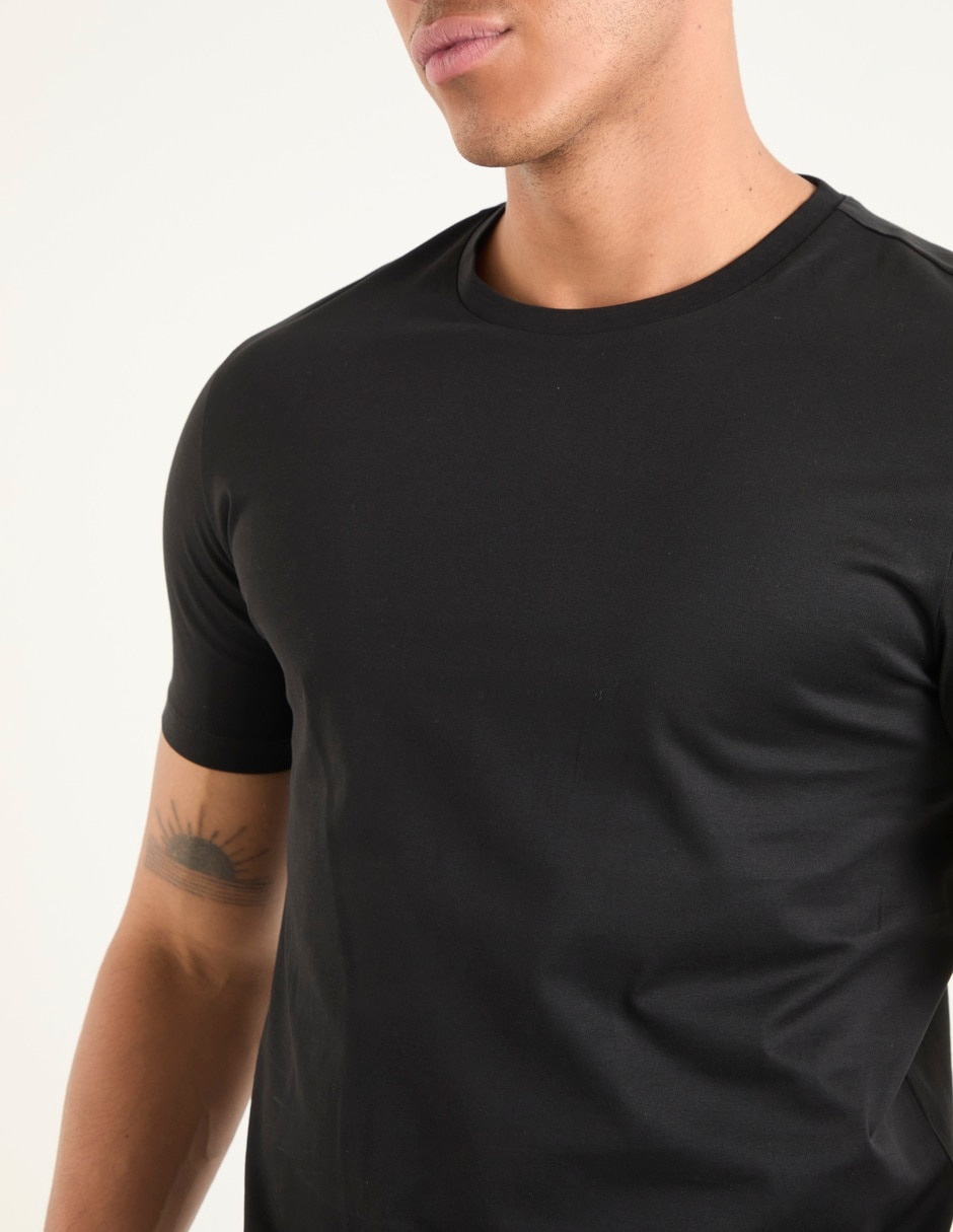 Playera cuello redondo para hombre 2