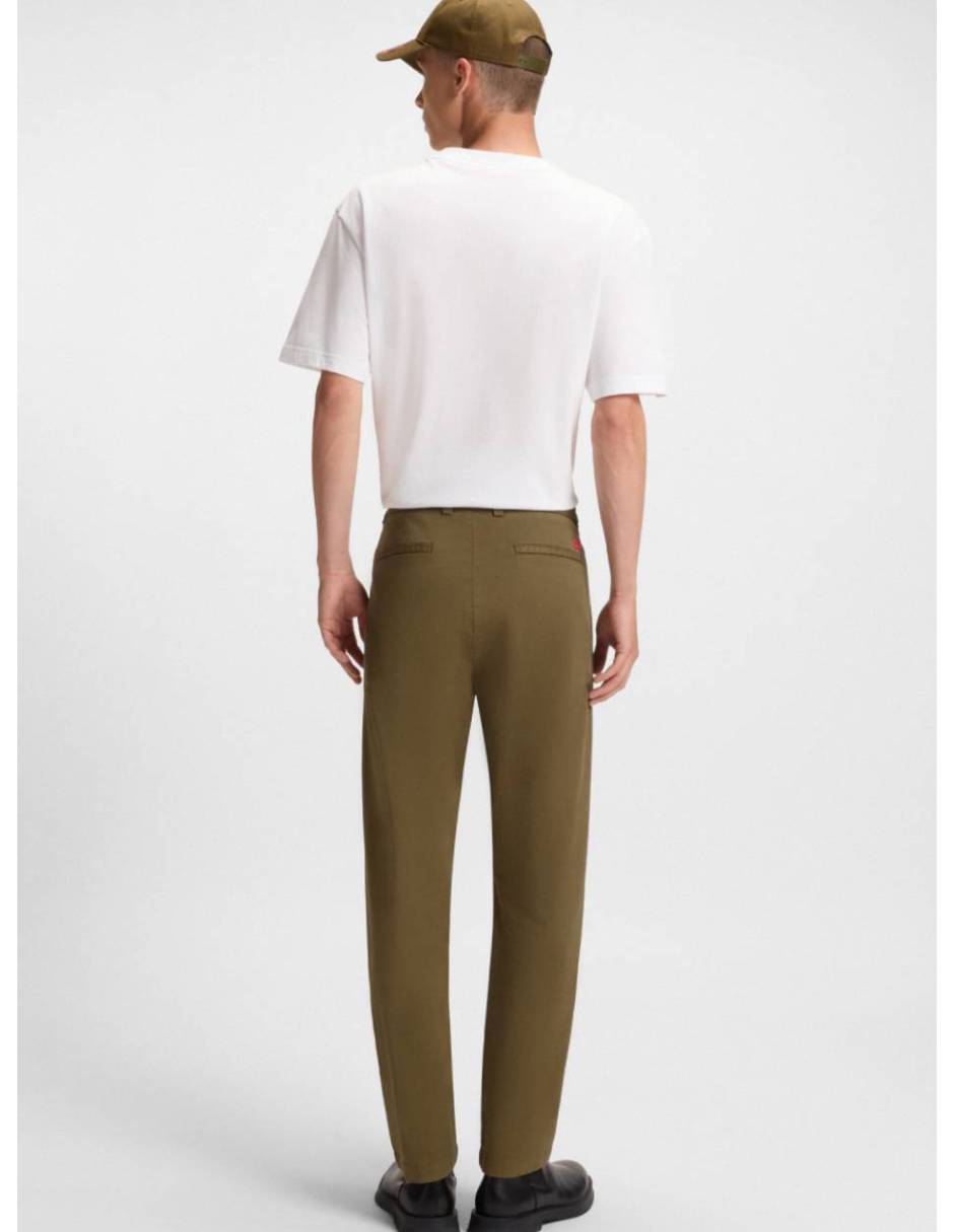 Pantalón chino slim de algodón para hombre 5