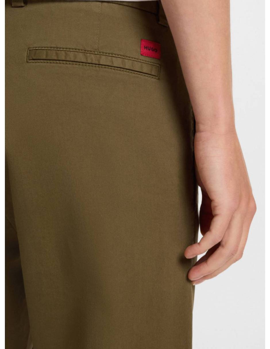 Pantalón chino slim de algodón para hombre 3