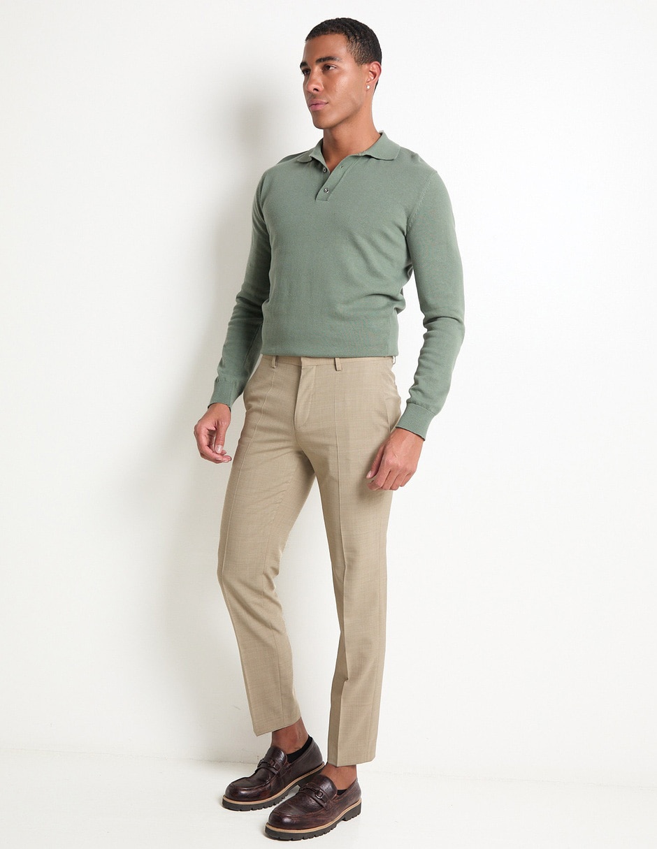 Pantalón de vestir slim Hugo de lana para hombre