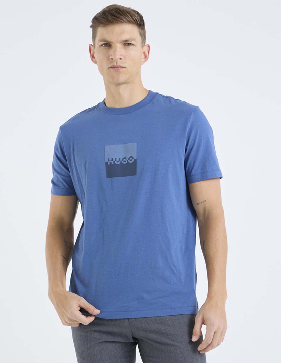 Playera Hugo cuello redondo para hombre