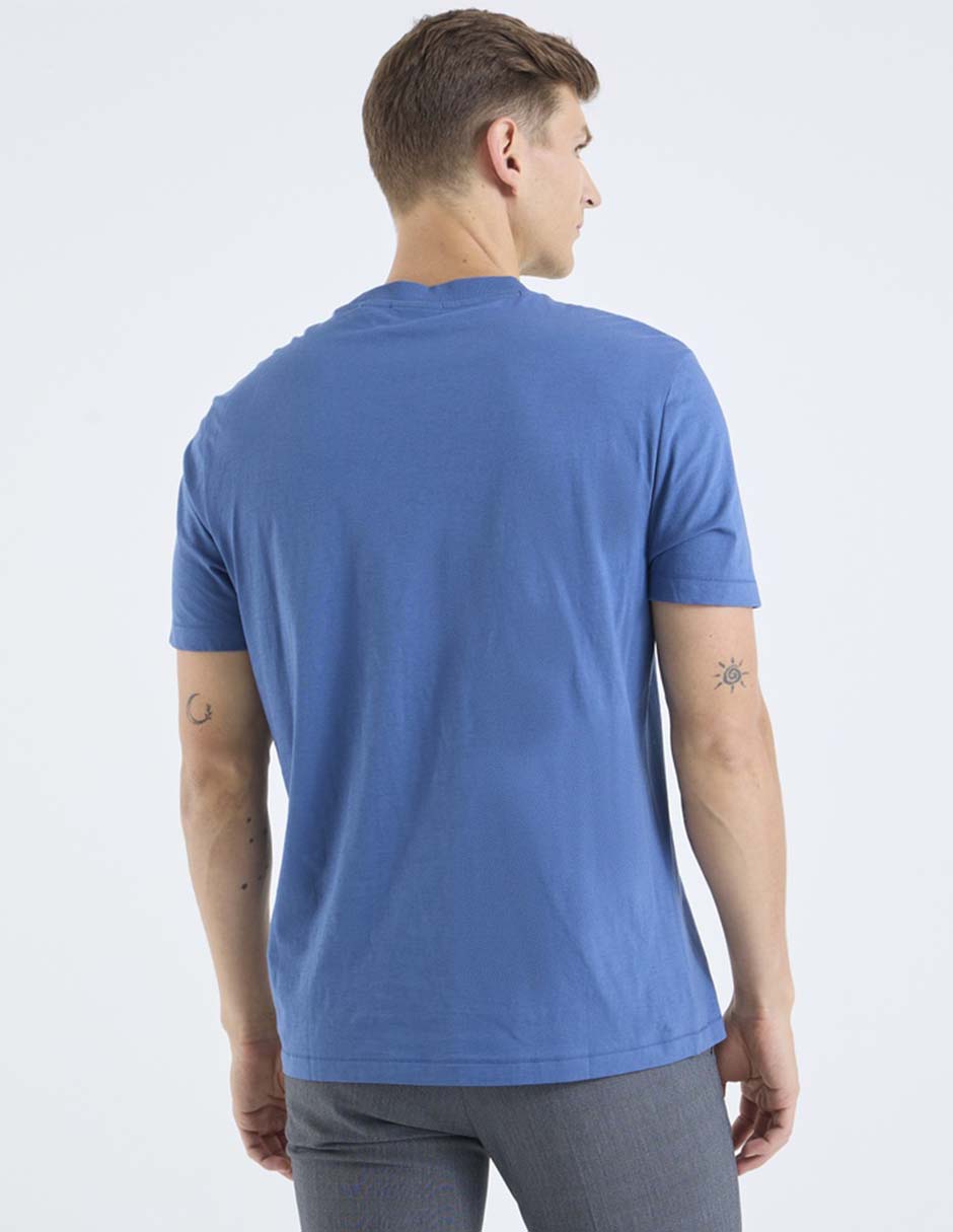 Playera Hugo cuello redondo para hombre