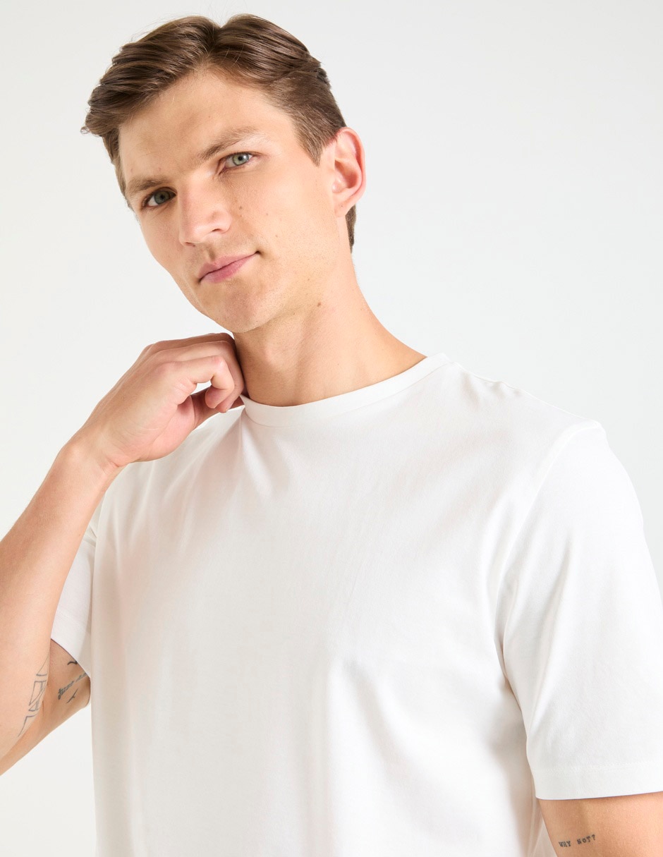 Playera cuello redondo para hombre 2