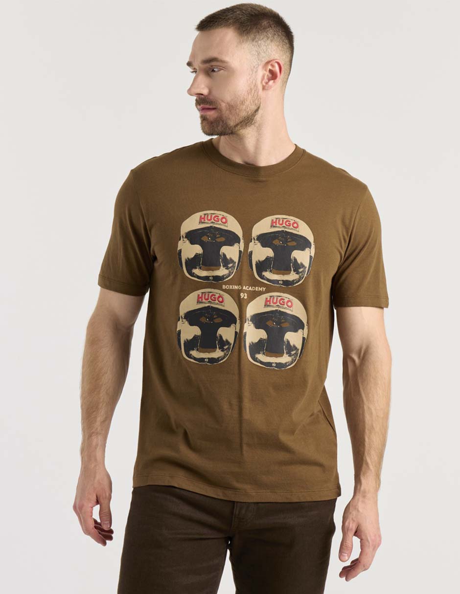 Playera Hugo cuello redondo para hombre