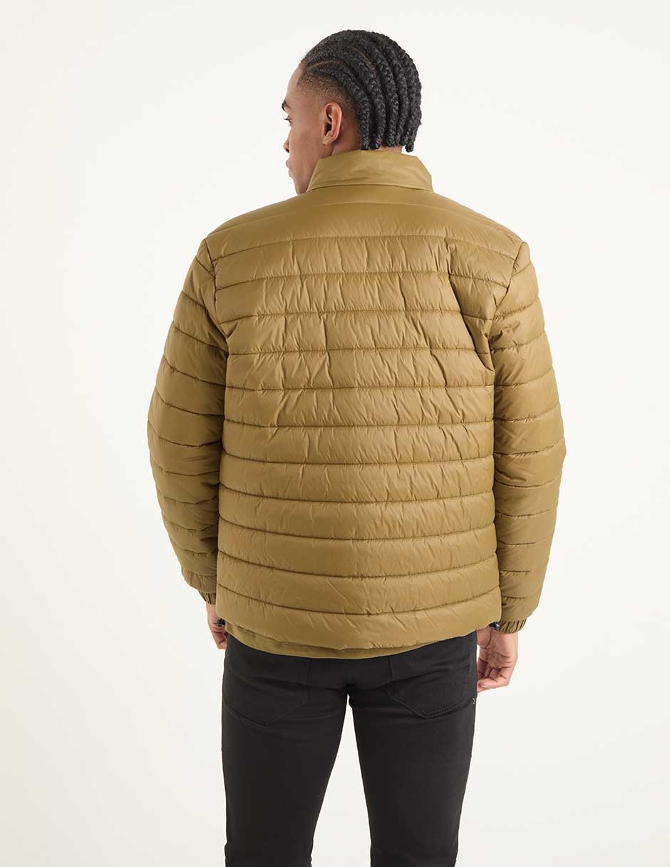 Chamarra acolchada Hugo impermeable con bolsillos para hombre