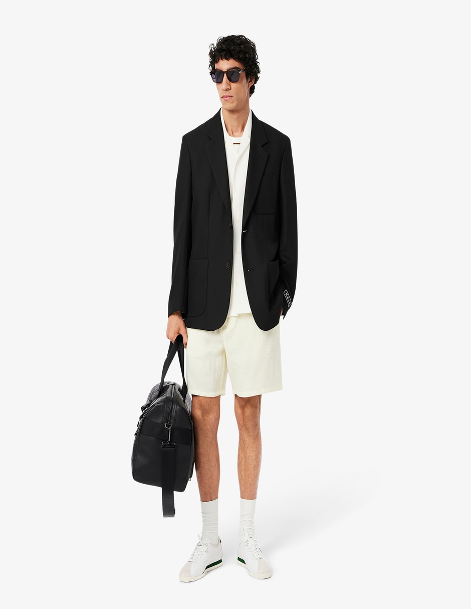 Camisa casual Lacoste de algodón manga corta para hombre