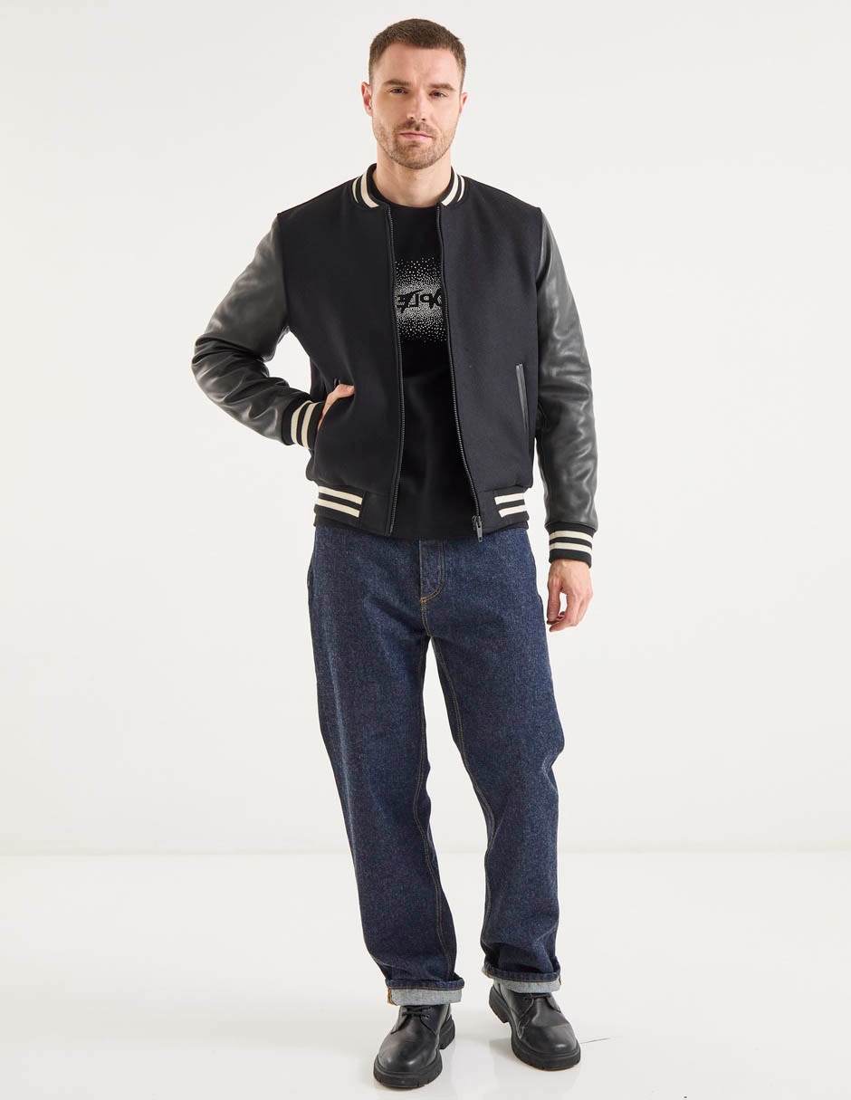 Chamarra bomber The Kooples con bolsillos para hombre