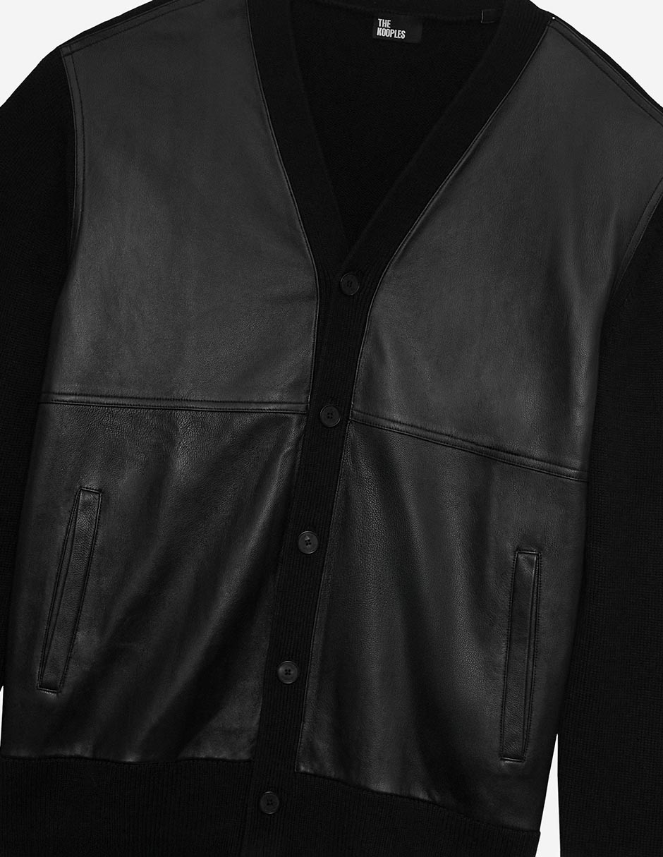 Suéter cuello v para hombre 6