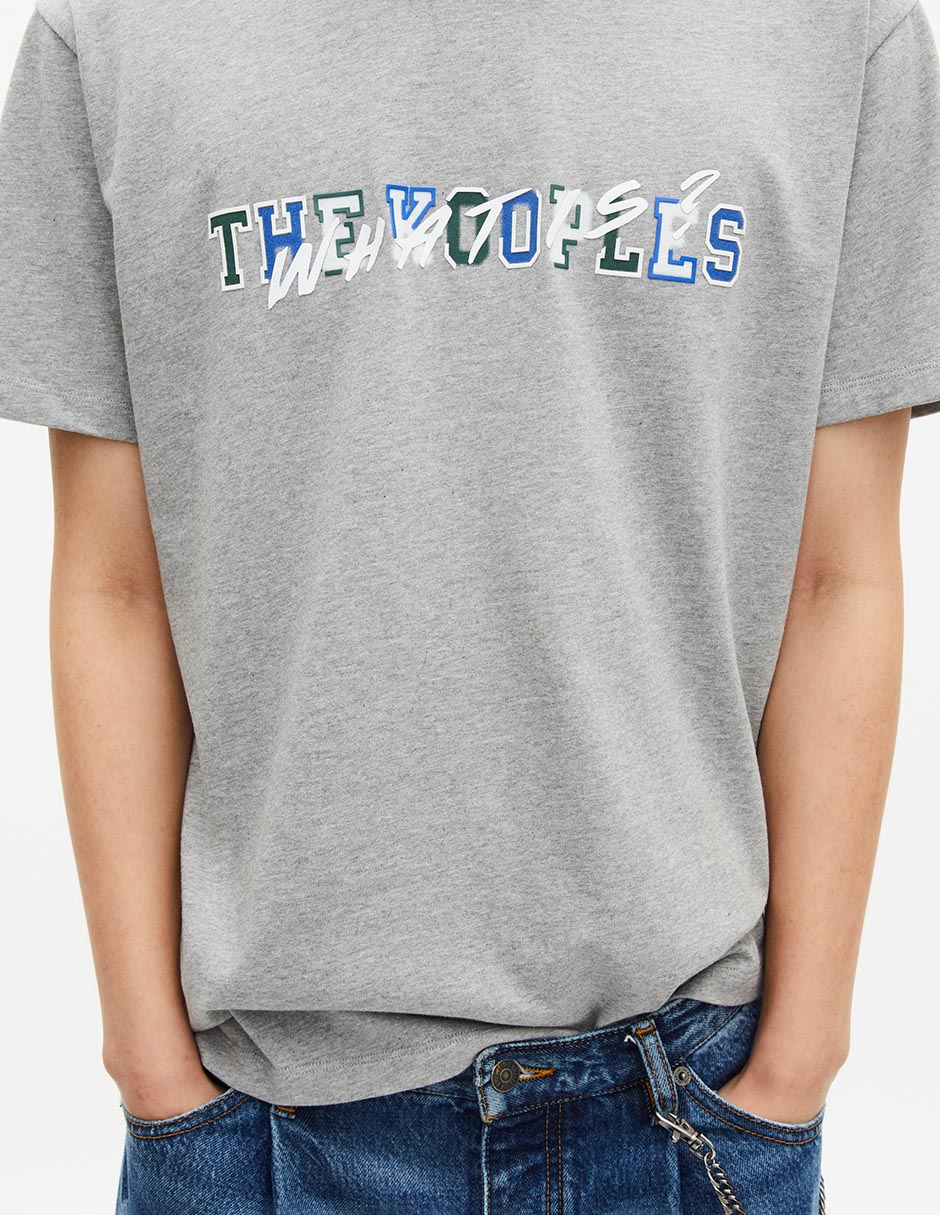 Playera cuello redondo para hombre