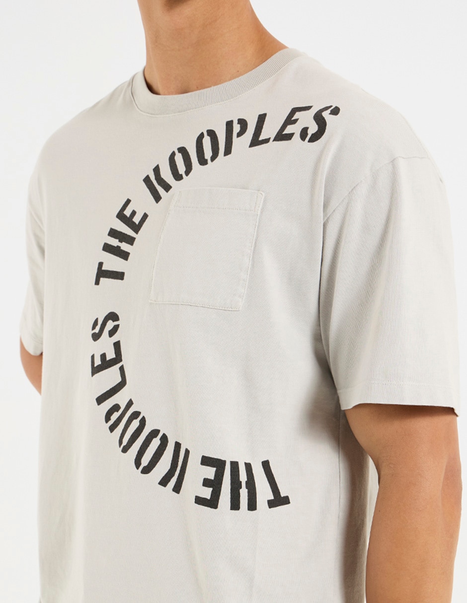 Playera cuello redondo para hombre