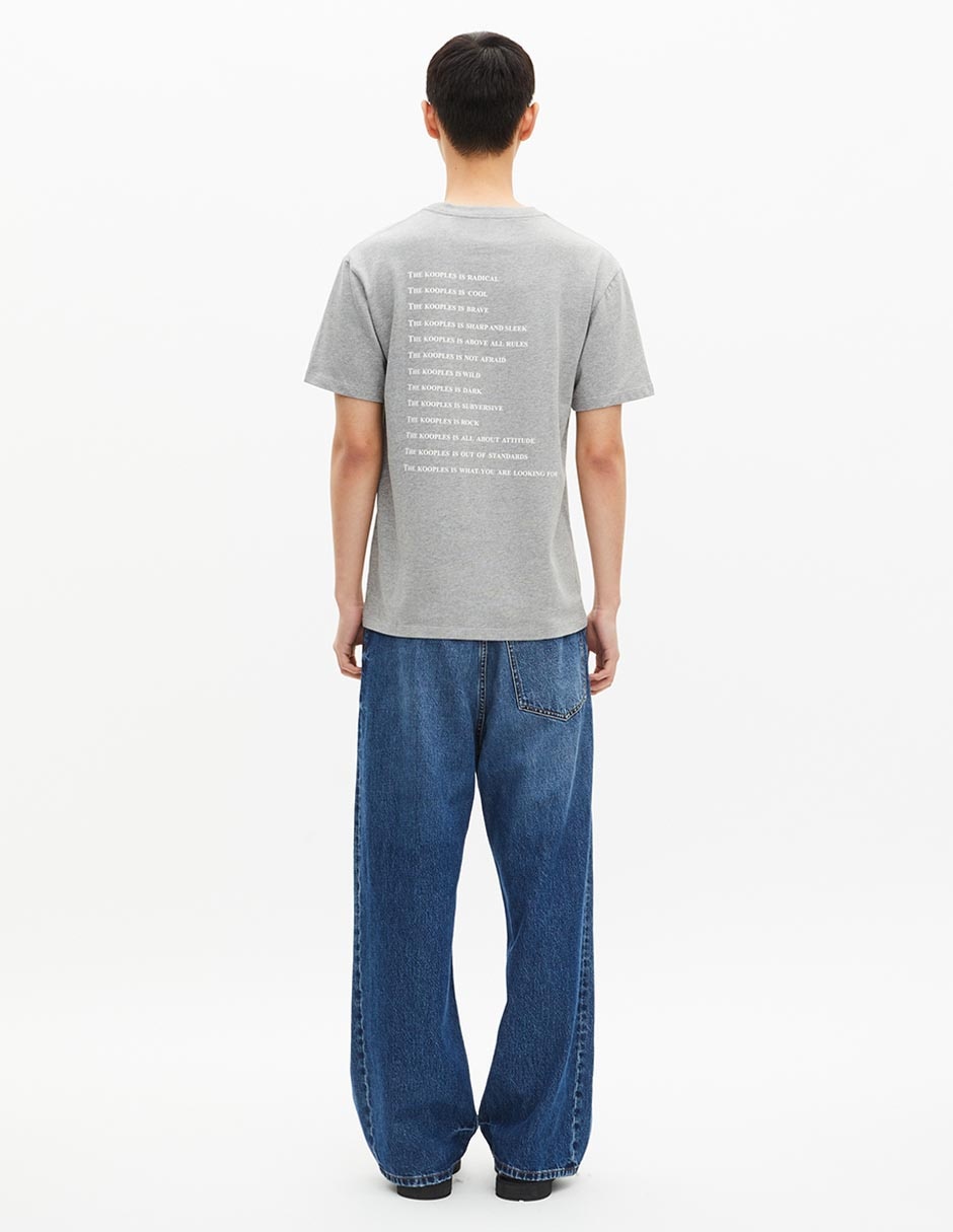 Playera The Kooples cuello redondo para hombre