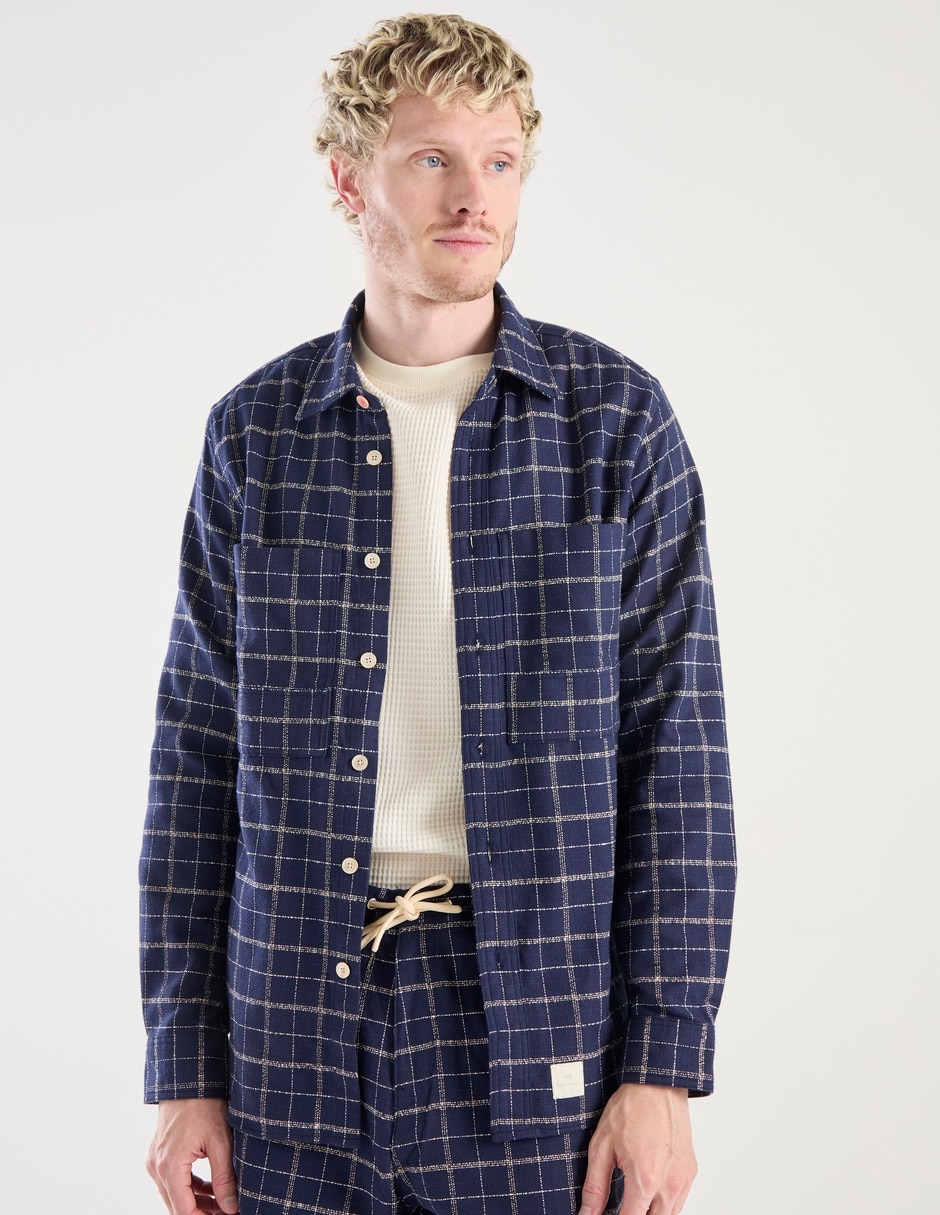 Camisa casual Ps By Paul Smith de algodón manga larga para hombre