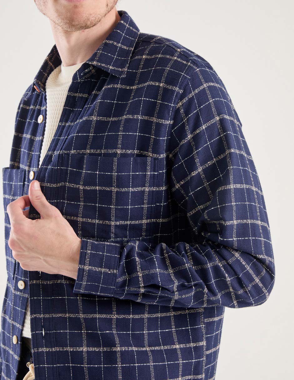 Camisa casual Ps By Paul Smith de algodón manga larga para hombre