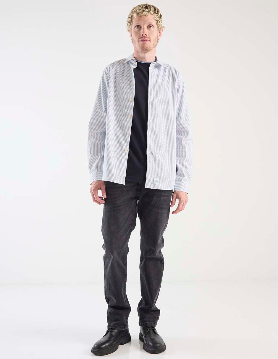 Camisa casual Ps By Paul Smith de algodón manga larga para hombre