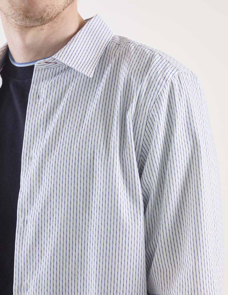 Camisa casual Ps By Paul Smith de algodón manga larga para hombre
