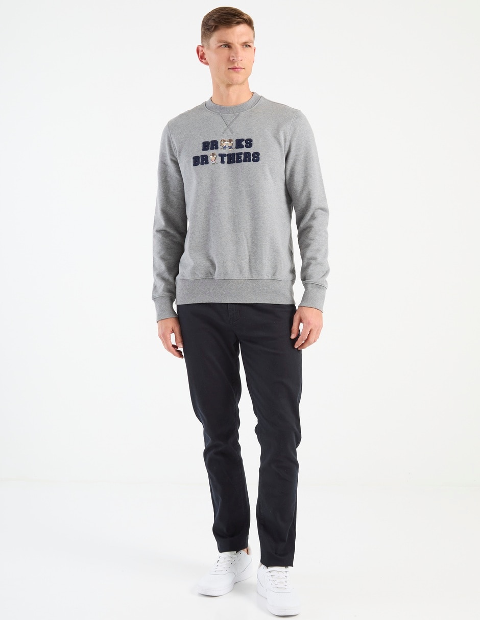 Pantalón regular de algodón para hombre 6