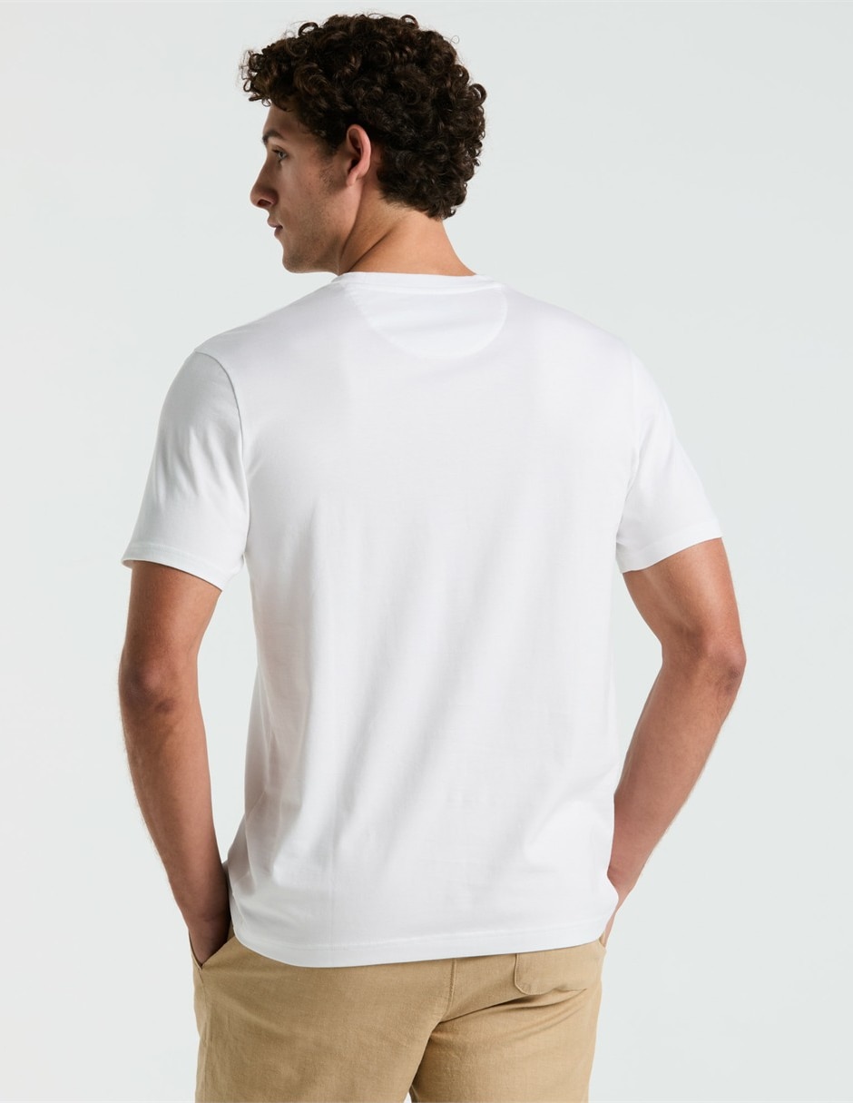 Playera cuello redondo para hombre 4
