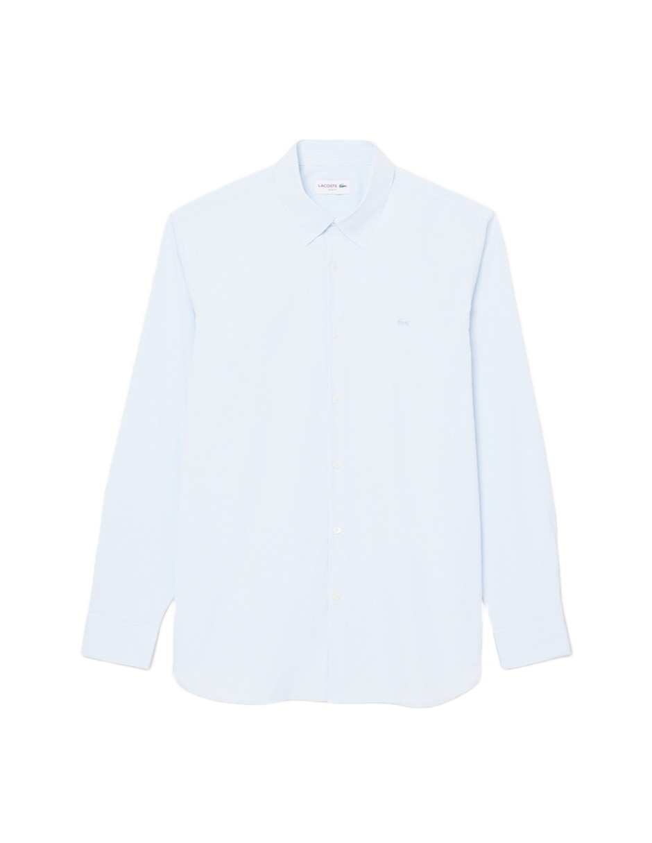 Camisa casual de algodón manga larga para hombre 4