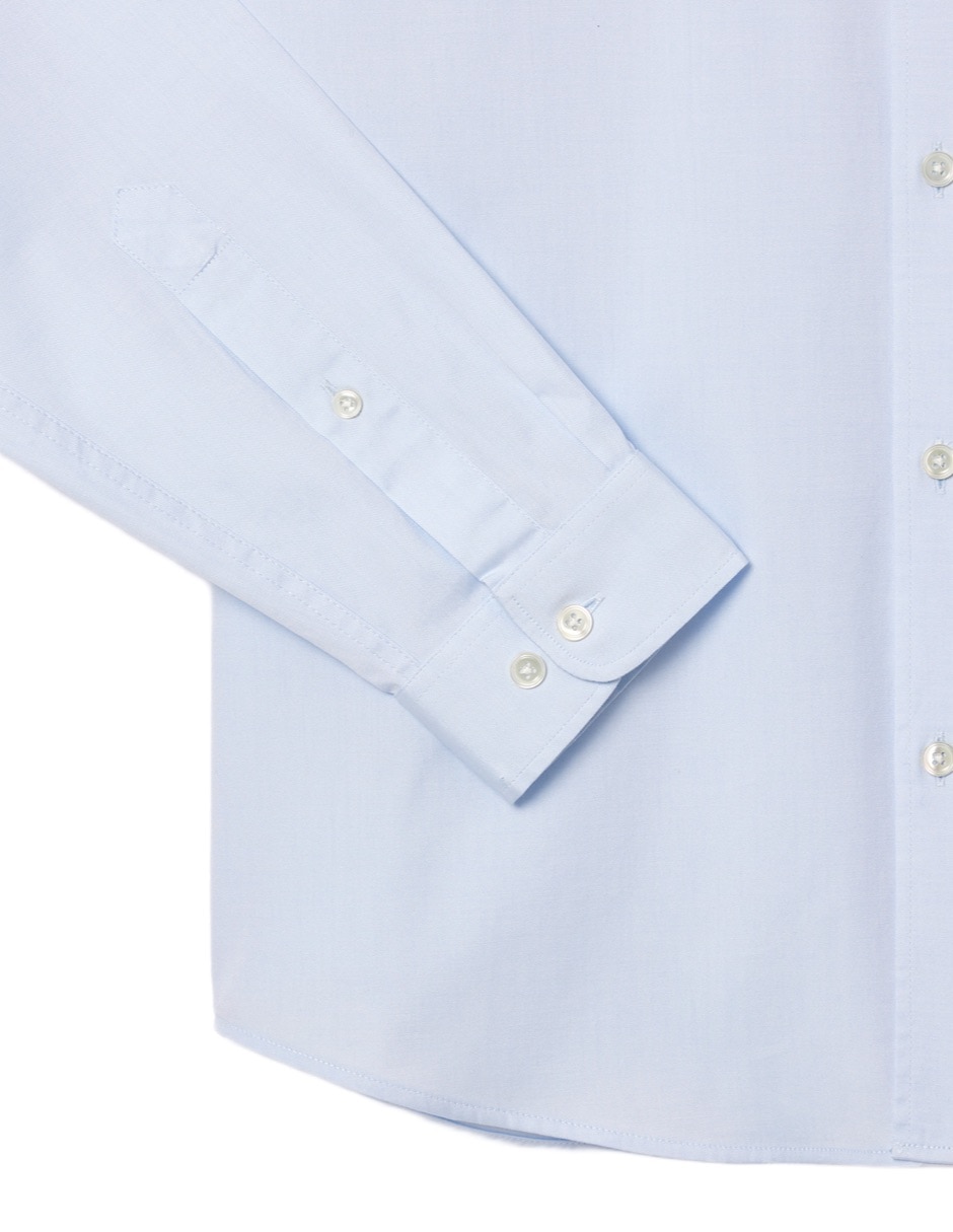 Camisa casual Lacoste de algodón manga larga para hombre