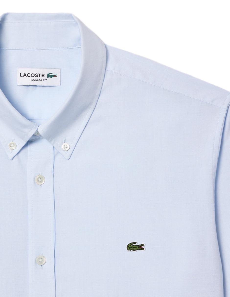 Camisa casual de algodón manga larga para hombre 4