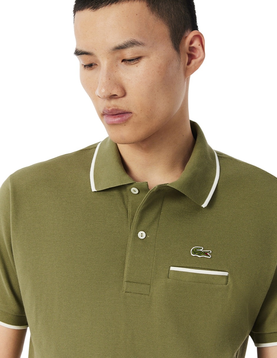 Playera tipo polo Lacoste Core Essentials para hombre