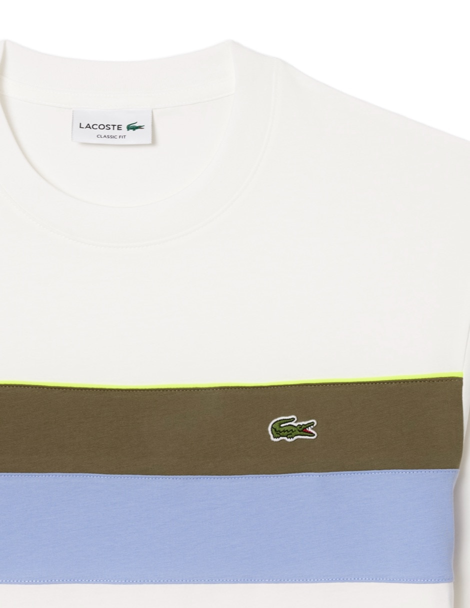 Playera Color Block cuello redondo para hombre 6