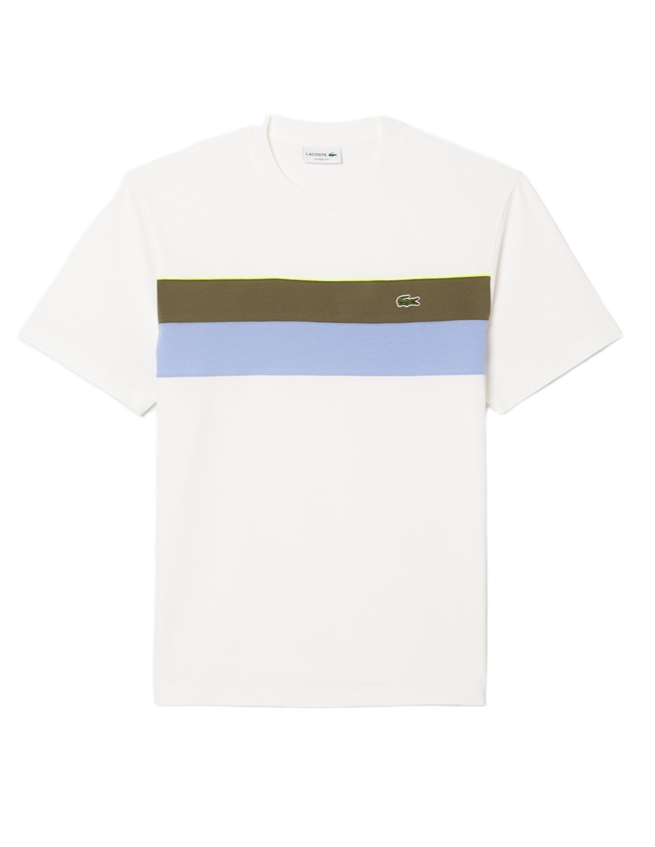 Playera Color Block cuello redondo para hombre 2