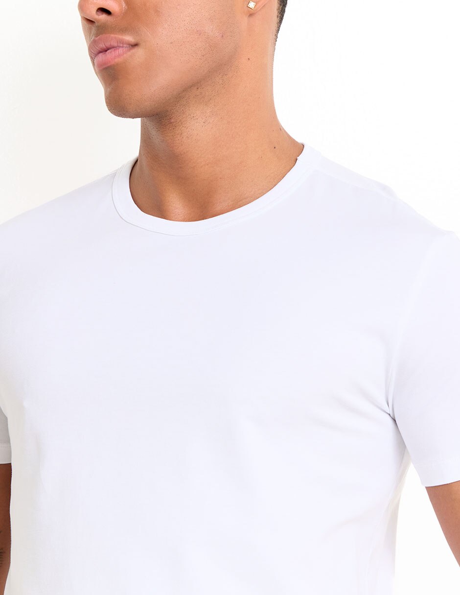 Playera cuello redondo para hombre 4