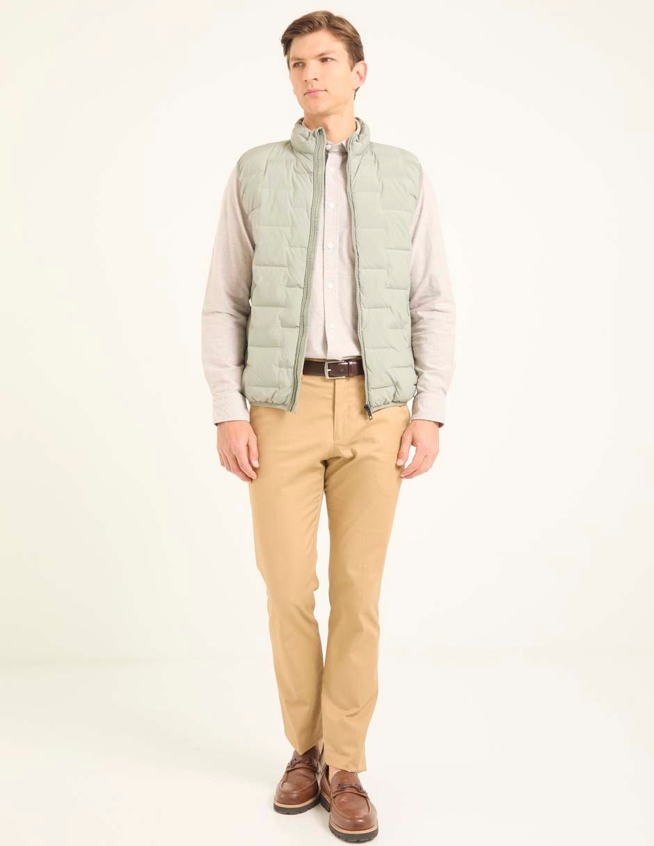 Camisa casual de algodón manga larga para hombre 6