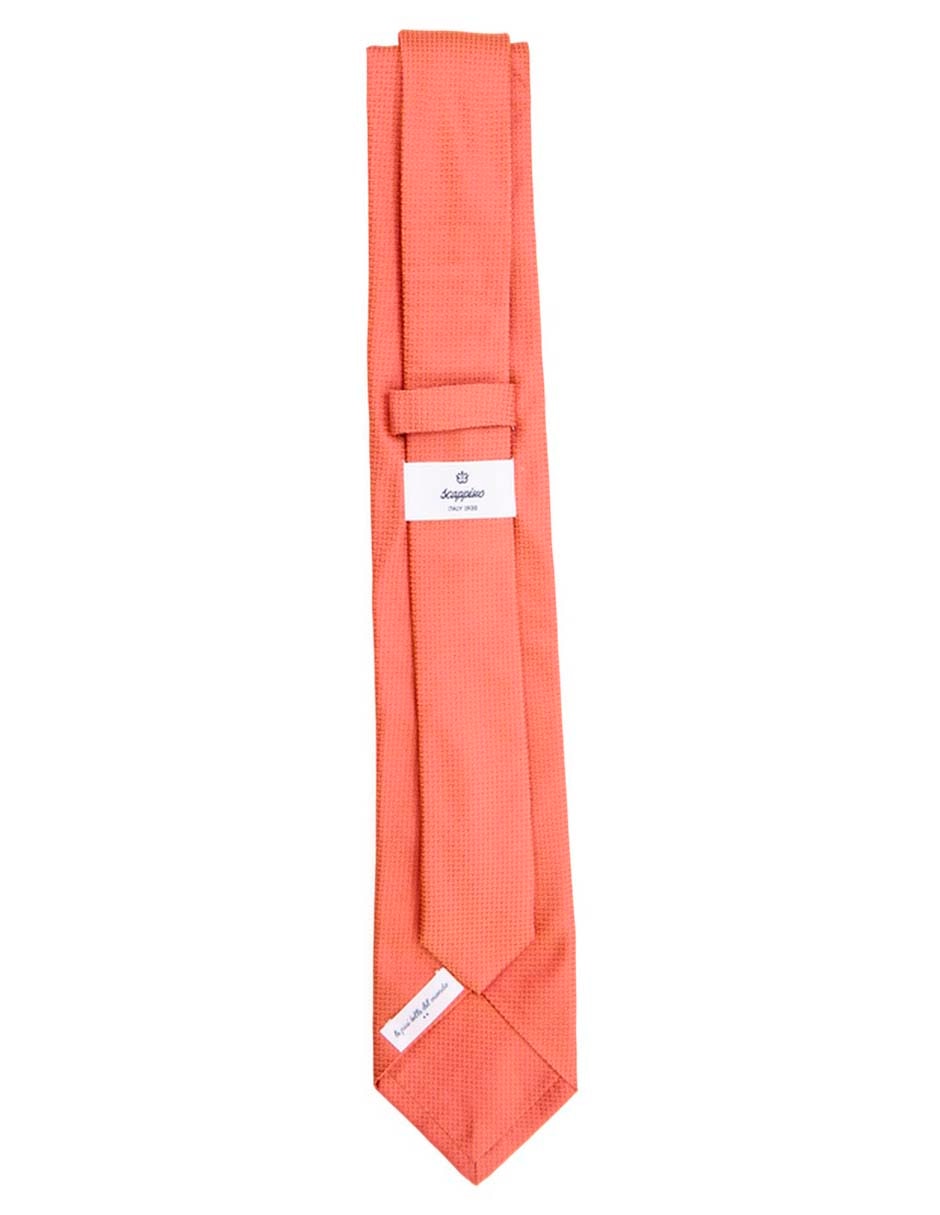 Corbata Scappino regular de seda para hombre