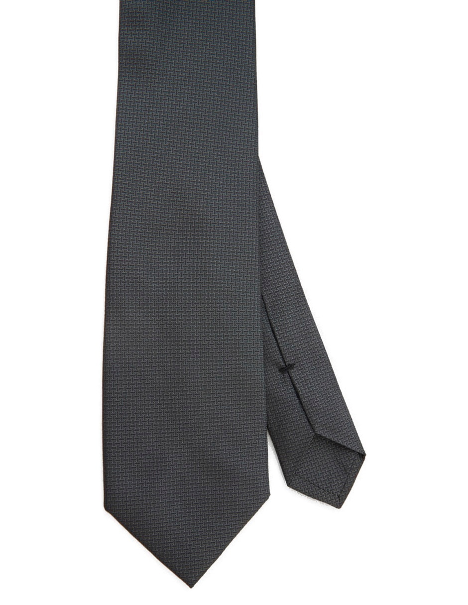 Corbata regular de seda para hombre