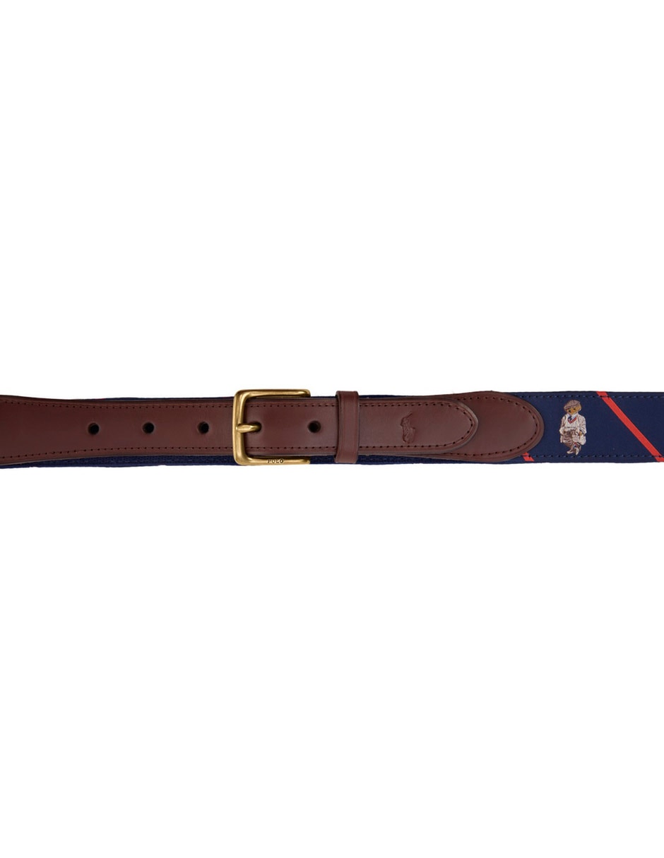 Cinturón Polo Rl de cuero para hombre