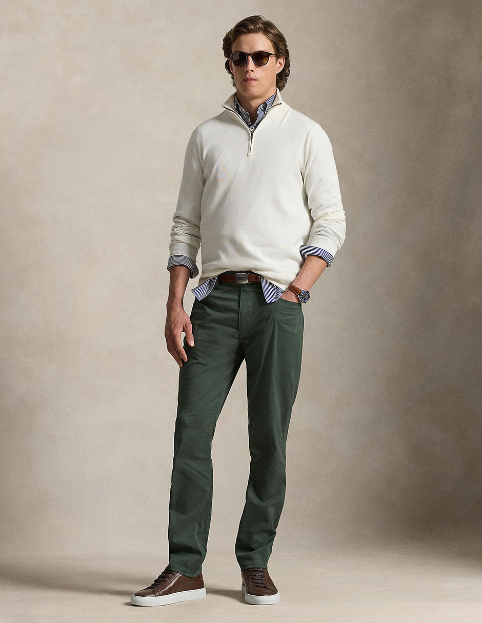 Pantalón straight Polo Rl de algodón para hombre