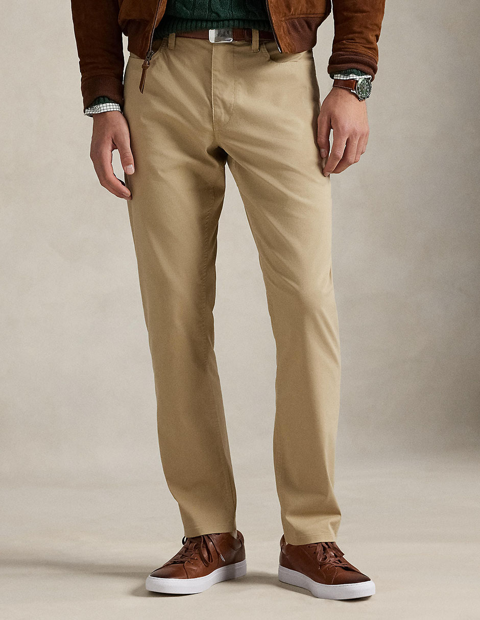 Pantalón straight de algodón para hombre Pantalón straight de algodón para hombre