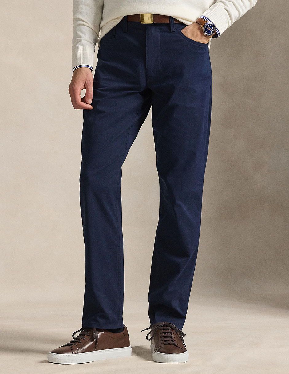 Pantalón slim de algodón para hombre Pantalón slim de algodón para hombre