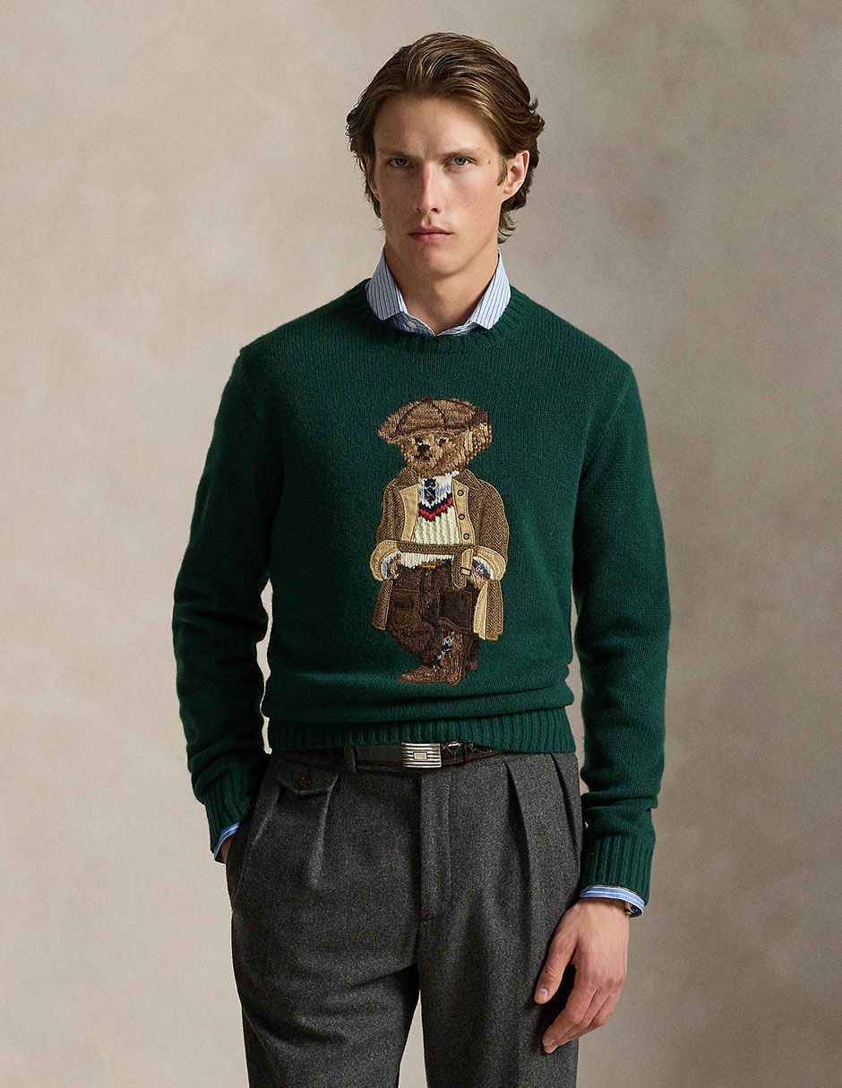 Suéter Polo Rl cuello redondo para hombre
