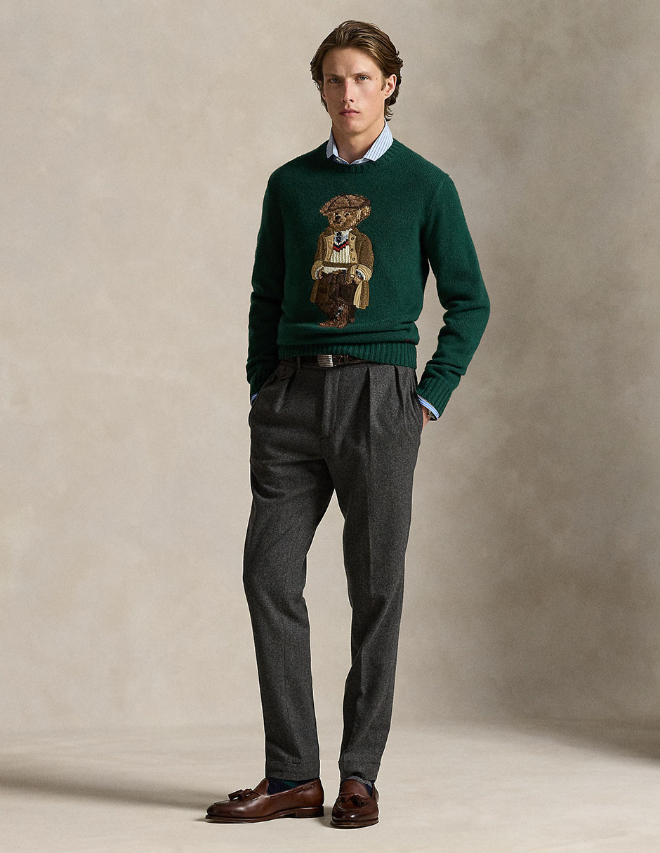 Suéter Polo Rl cuello redondo para hombre
