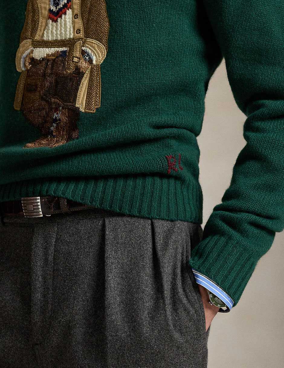 Suéter Polo Rl cuello redondo para hombre
