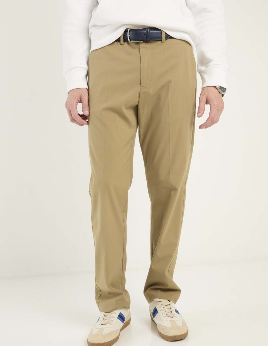 Pantalón recto de algodón para hombre Pantalón recto de algodón para hombre
