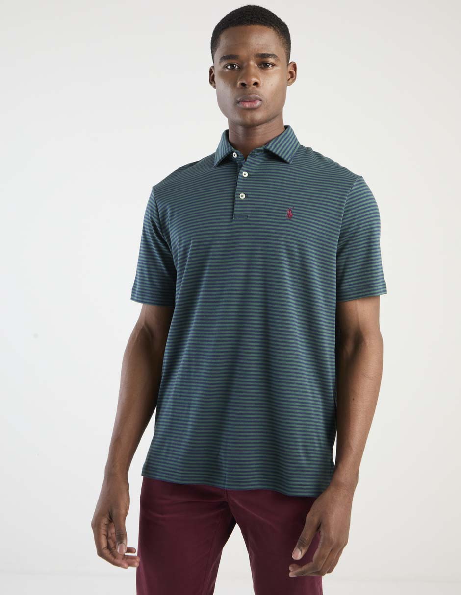 Playera tipo polo para hombre