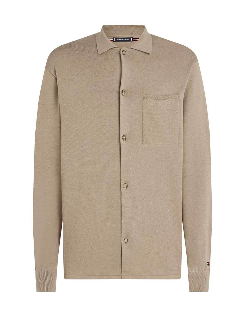 Suéter Tommy Hilfiger cuello camisero para hombre