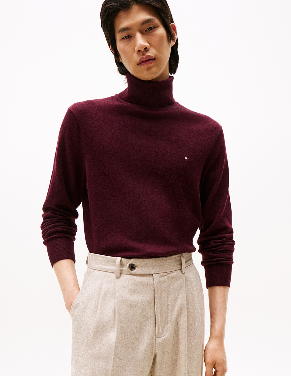 Suéter cuello alto para hombre 1