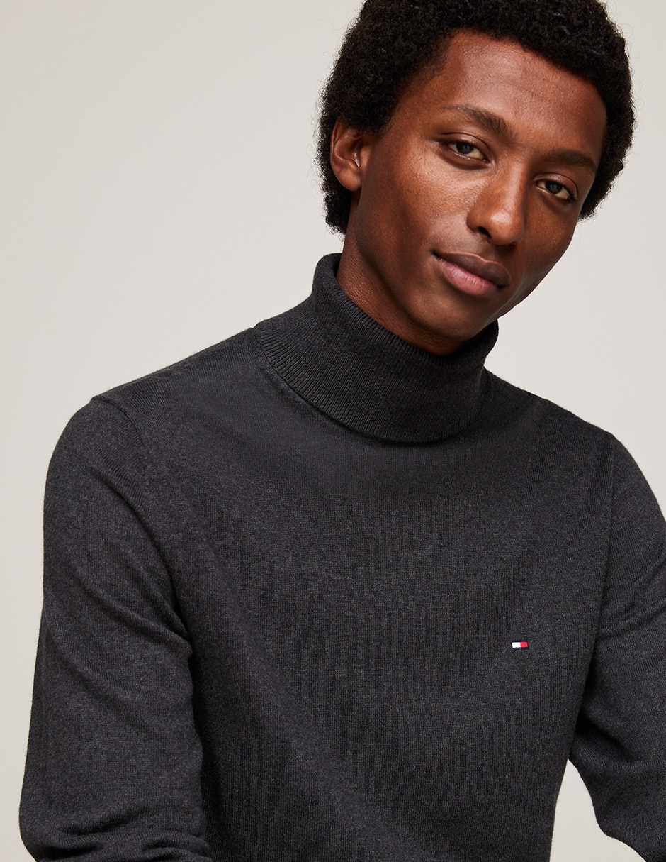 Suéter cuello alto para hombre 6