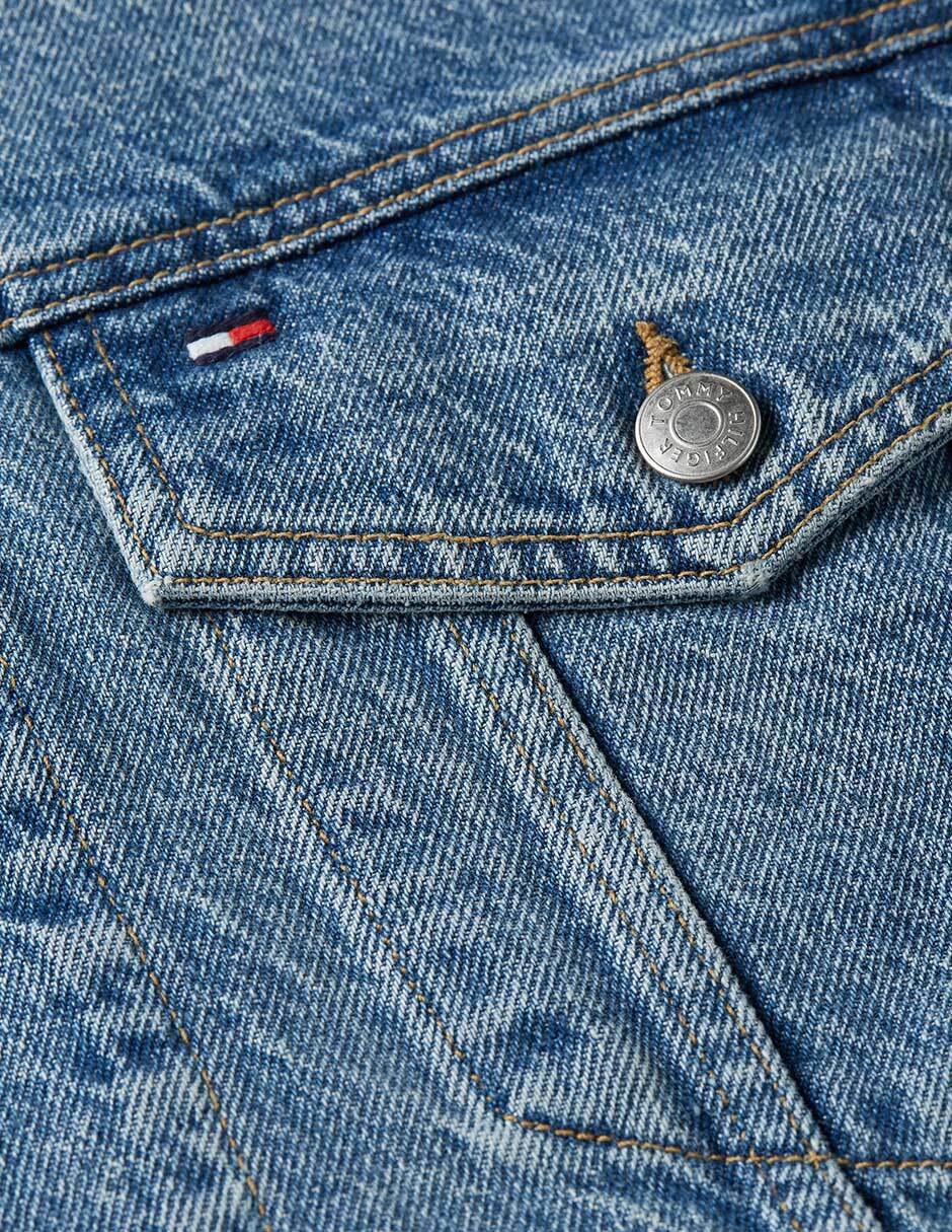 Chamarra casual Tommy Hilfiger con bolsillos para hombre