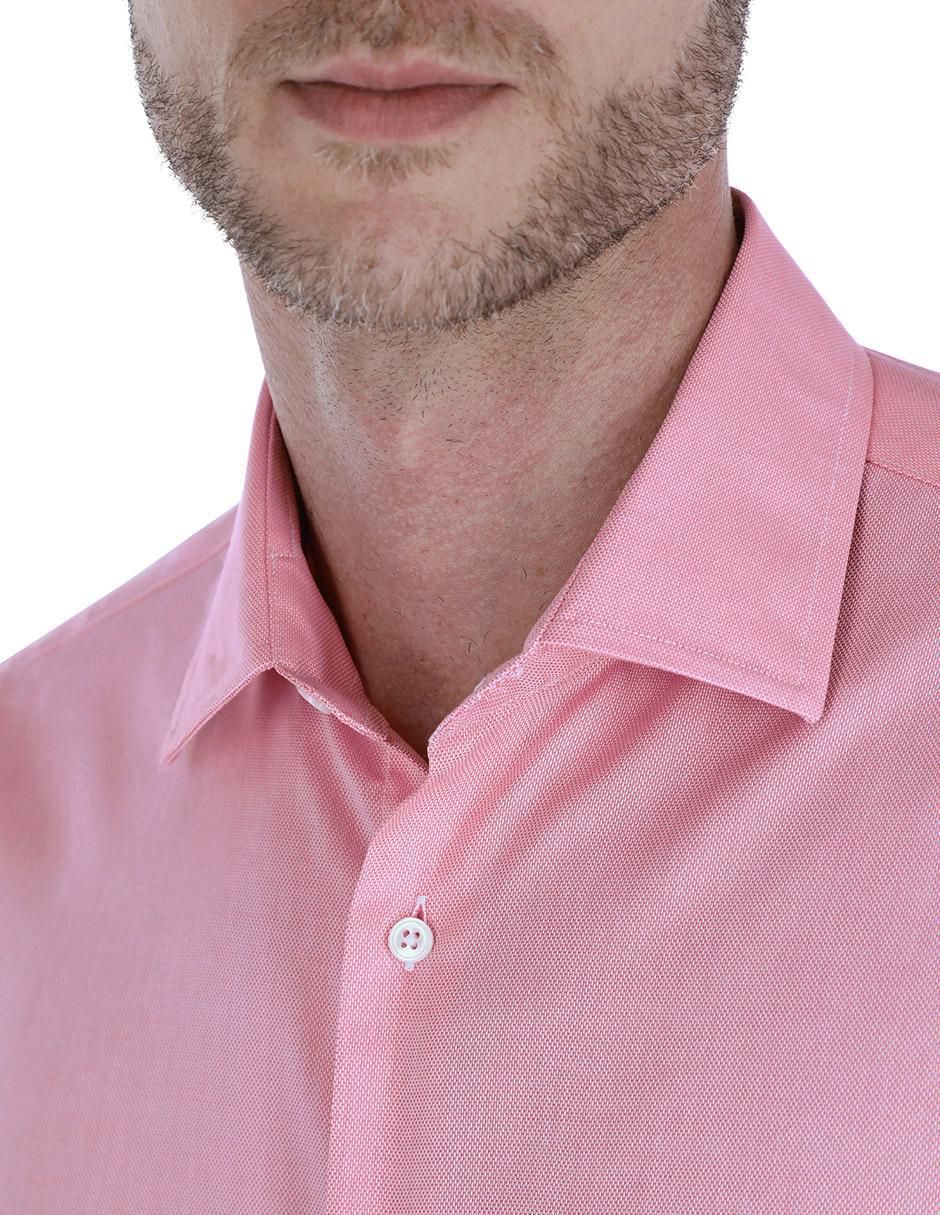 Camisa business casual de algodón manga larga para hombre 2