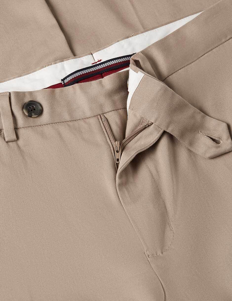 Pantalón regular de algodón para hombre 5