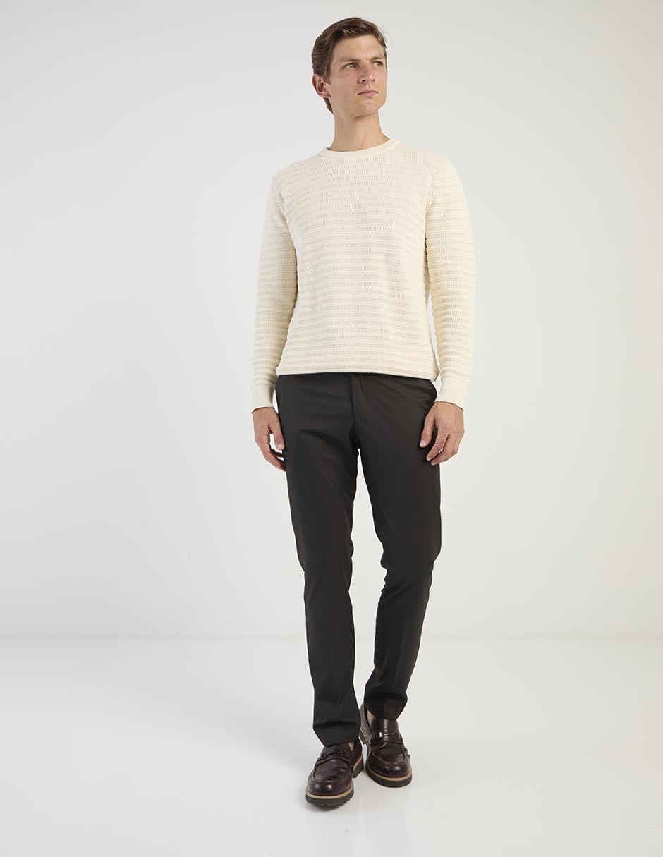 Suéter cuello redondo para hombre 3
