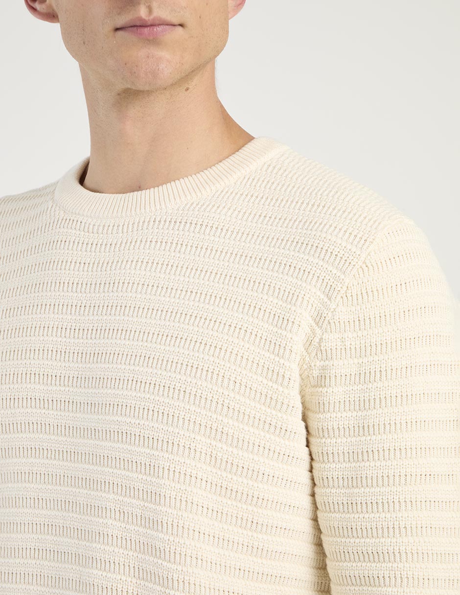 Suéter cuello redondo para hombre 2