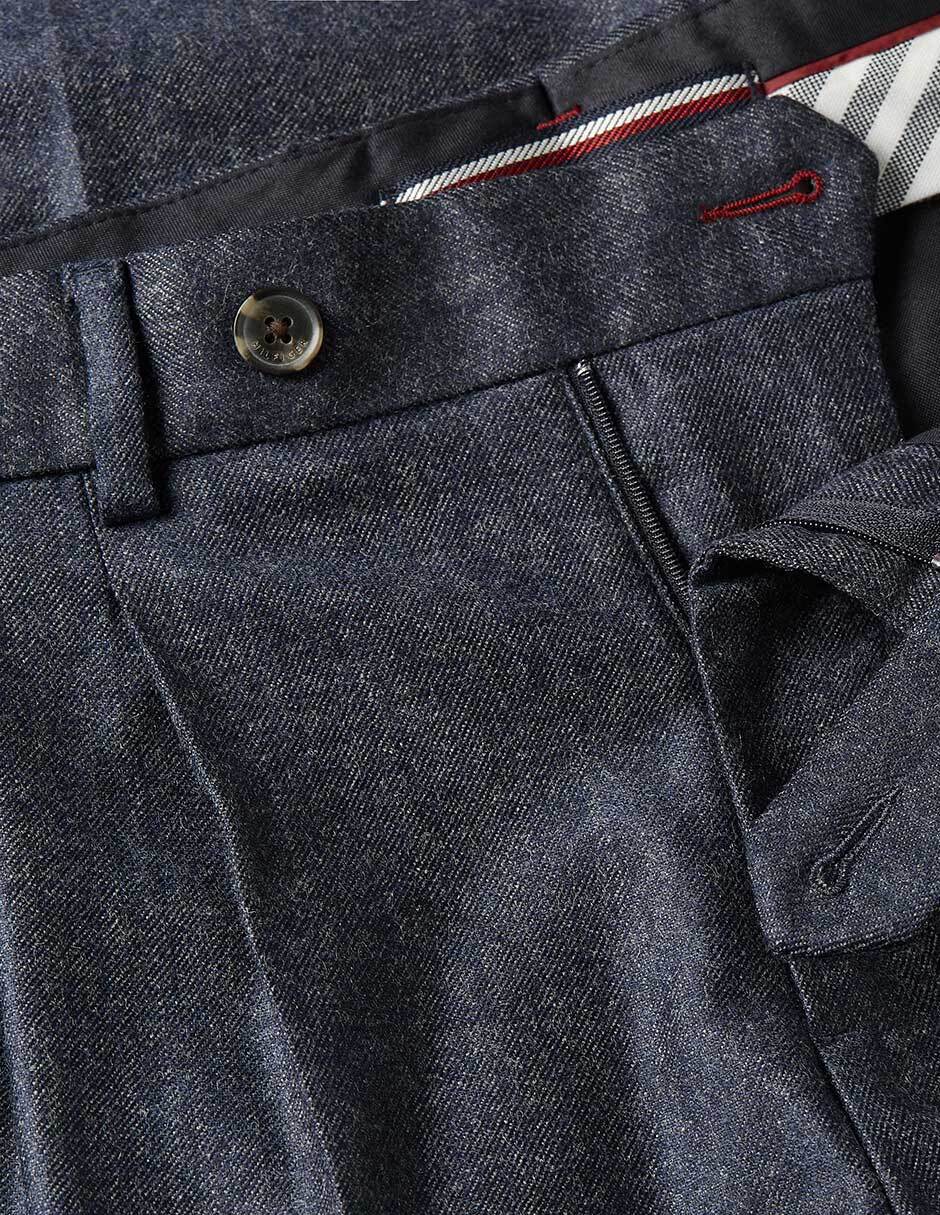 Pantalón casual de lana para hombre 4