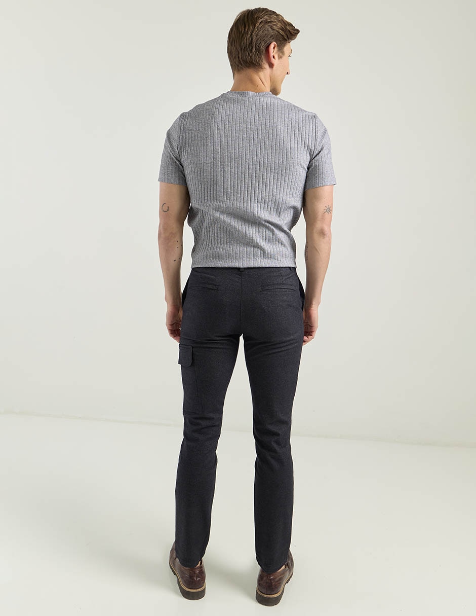 Pantalón slim de algodón para hombre 5